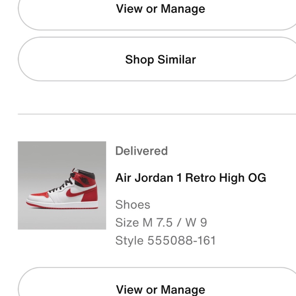 Brand new nike Jordan’s in box